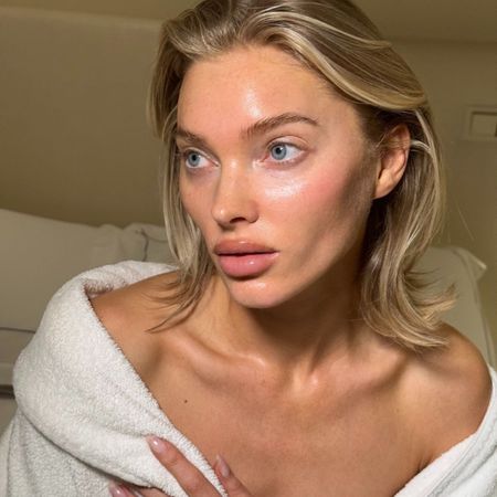 @hoskelsa with glowing skin