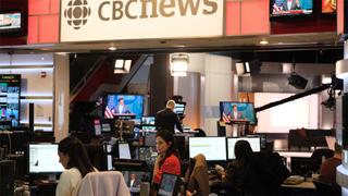 CBC Newsnetwork host Andrew Nichols hosting from Toronto. Includes behind the scenes and control room