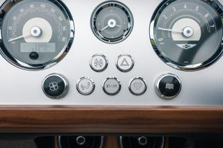 Morgan Plus Four dashboard