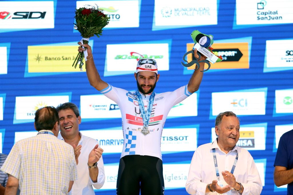 Fernando Gaviria leads the 2020 Vuelta a San Juan after stage 2 victory