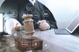 judge, technology, gavel, courtroom 