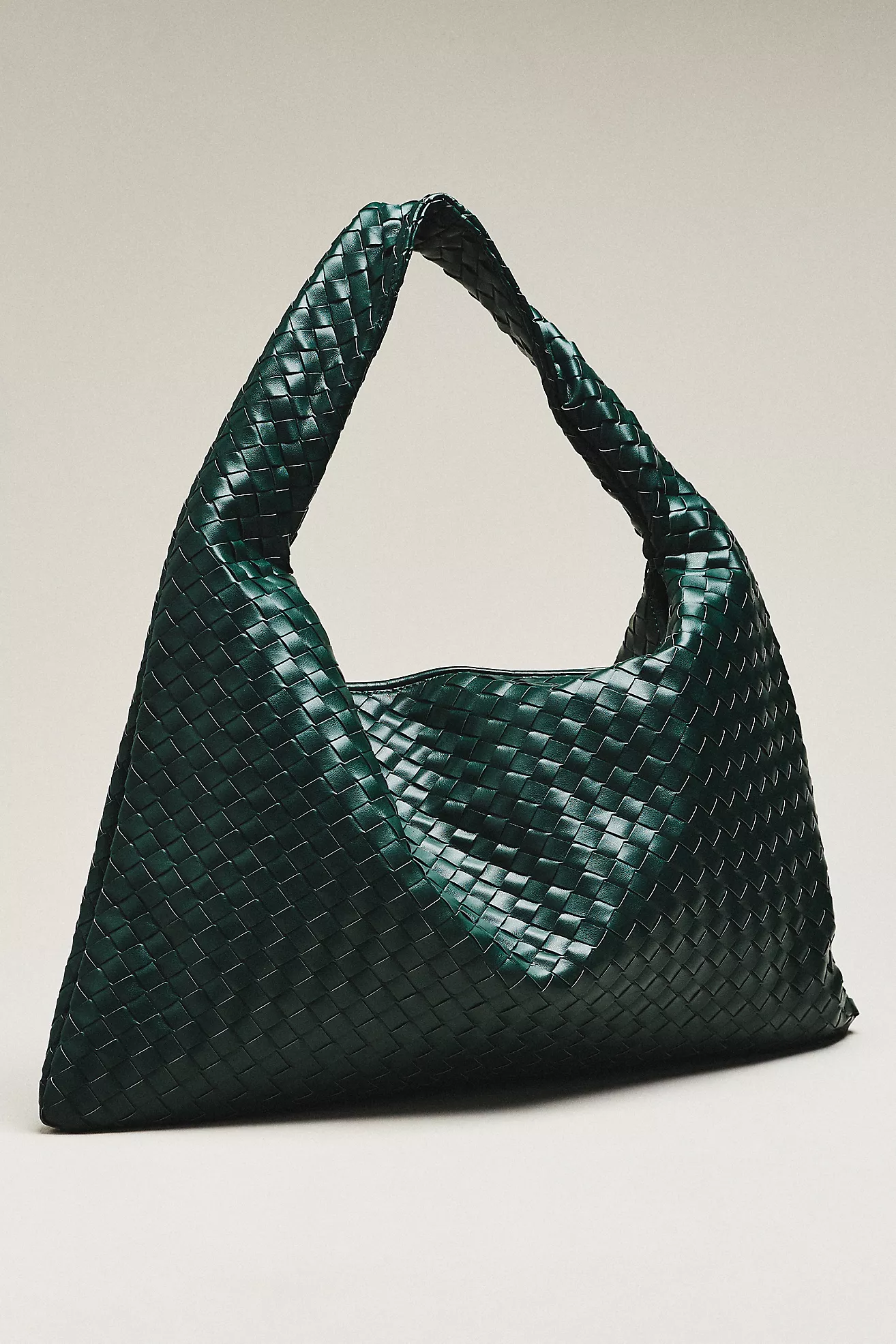 Calla Oversized Woven Shoulder Bag