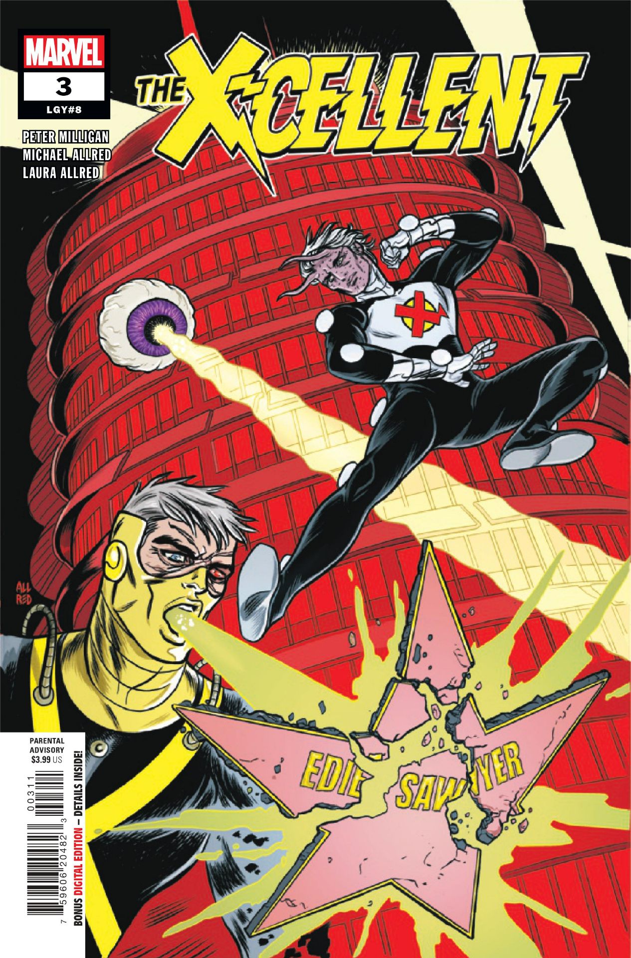 The X-Cellent #3 cover art