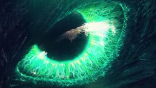 Gamera's eye in Gamera Rebirth