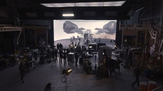 Behind the scenes on The Mandalorian