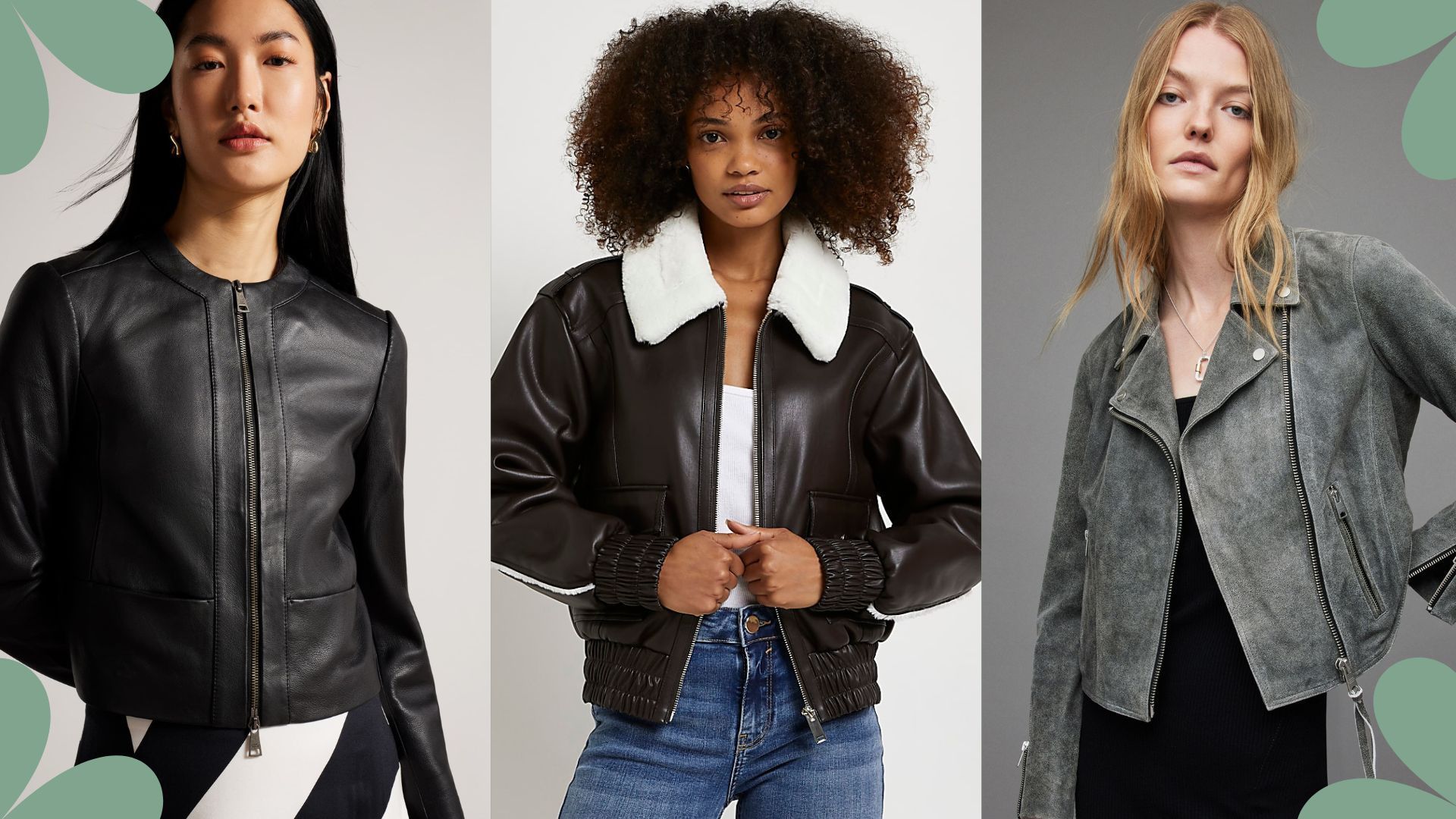 30 best leather jackets for women that you’ll wear forever | Woman & Home