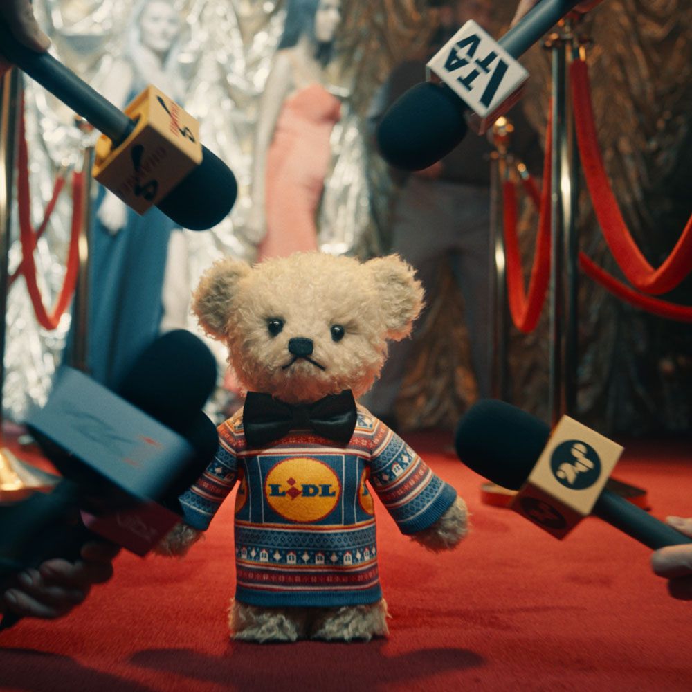 Lidl Bear christmas advert 2022