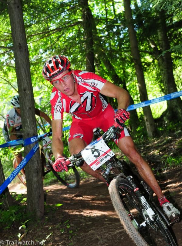 Mathias Stirnemann (Thoemus Racing) on the descent