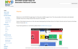 Going #GAFE (Google Apps for Ed)? Here's a Great Resource
