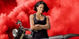 Michelle Rodriguez as Letty Ortiz for F9 (2021)