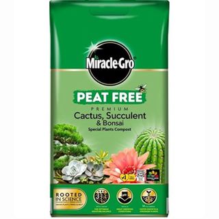 Miracle-Gro Peat Free Cactus/bonsai Compost - 10l