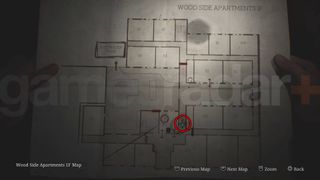 silent Hill 2 remake chute courtyard key map