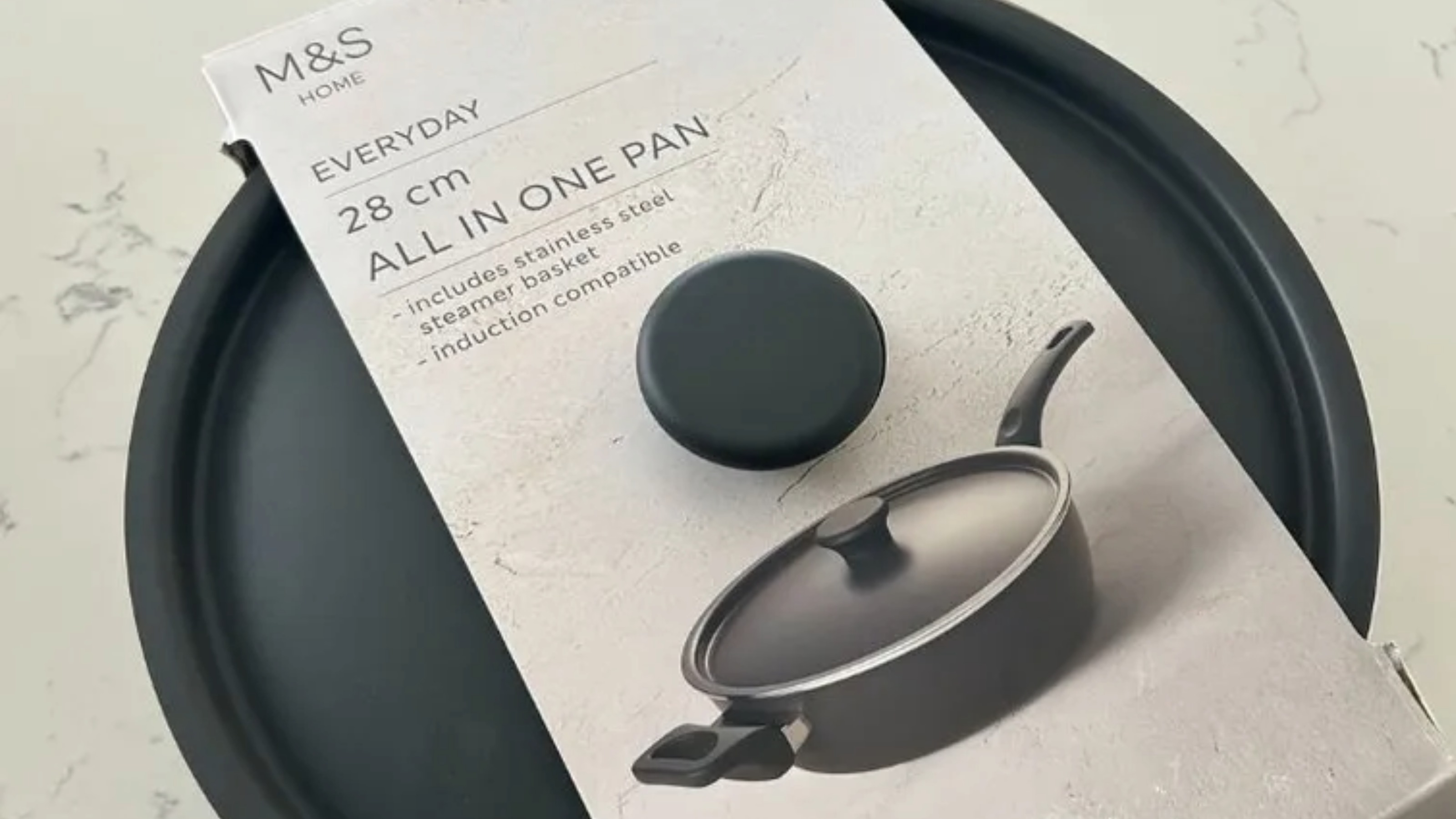 Testing the M&amp;S all in one saucepan 