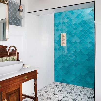 40 bathroom tile ideas to upgrade every surface of your space | Ideal Home