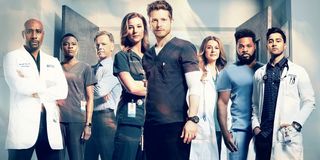 The cast of The Resident.