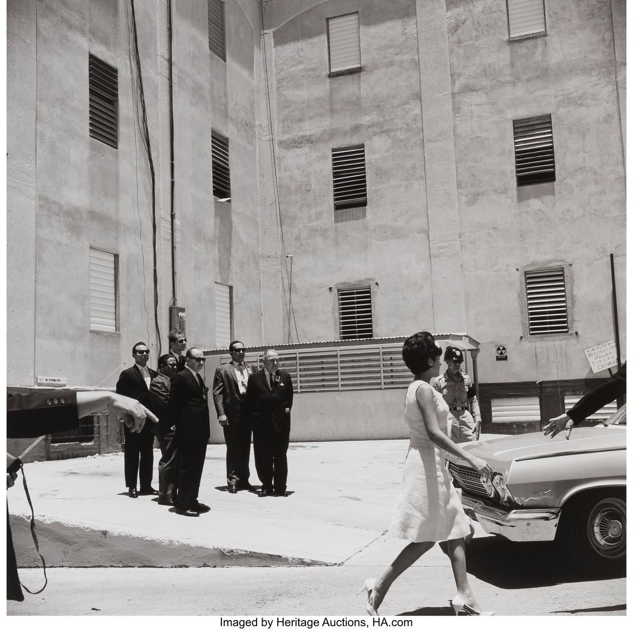 A photo of the Vivian Maier items being auctioned for charity