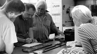 Burrill will lead a letterpress workshop and deliver a talk at Something Good