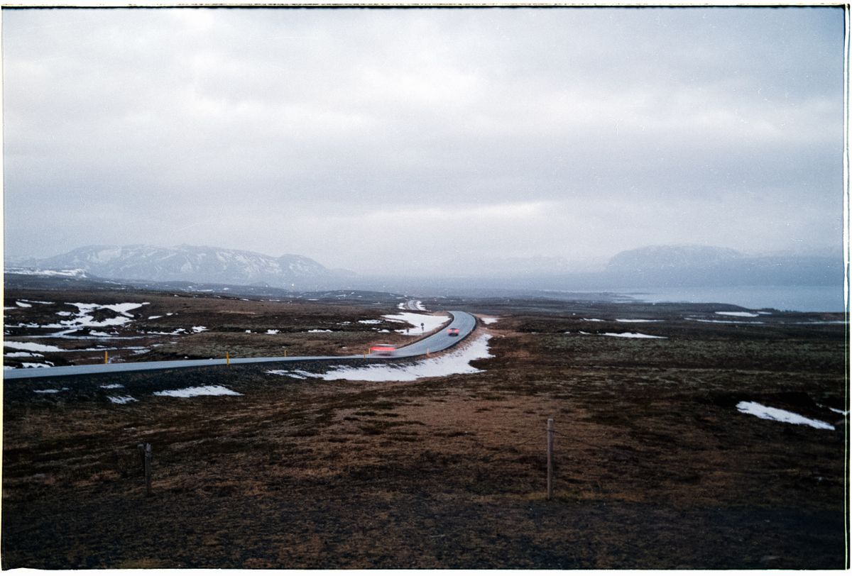 Road through the centre of Iceland