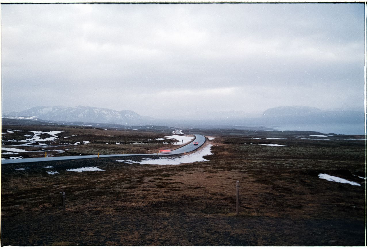 Road through the centre of Iceland