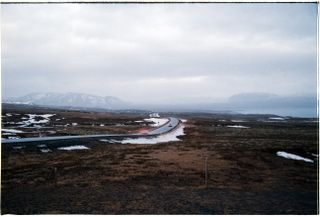 Road through the centre of Iceland