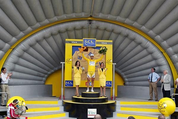 Tom Boonen (Quickstep) rides the TT tomorrow in yellow.