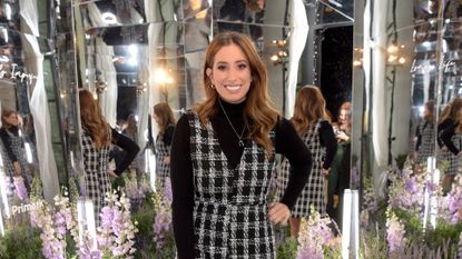 Stacey Solomon attends the VIP launch party celebrating her new collection with Primark, on October 10, 2019 in London, England