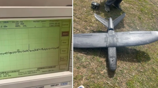 Turkisk K&uuml;rşat 3.0 coated drone