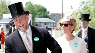 Zara Tindall and Mike Tindall look loved up at Royal Ascot