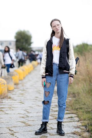 Milan fashion week, Street style