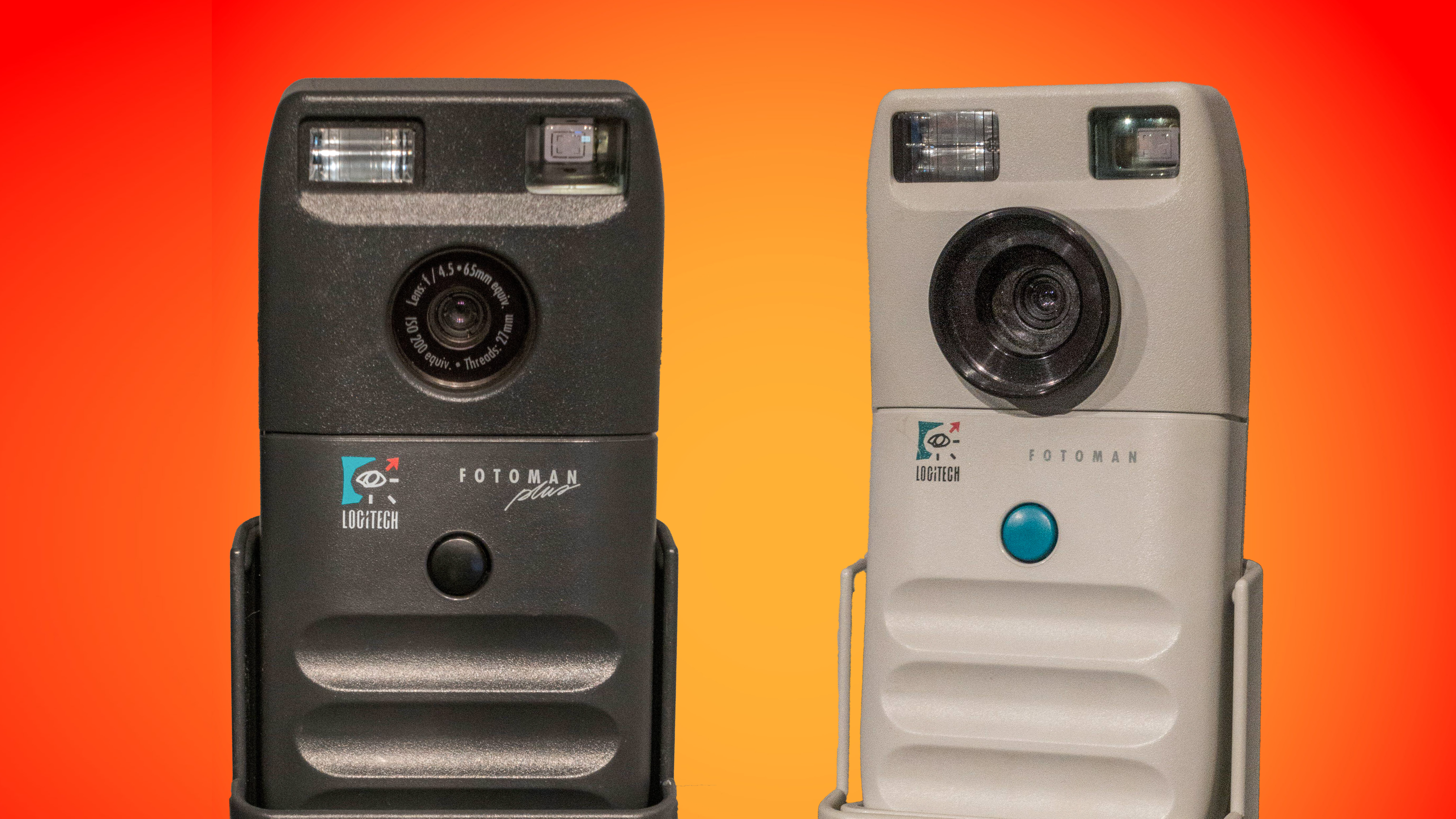 Logitech Fotoman-1 and Logitech Fotoman Plus cameras