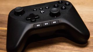The Amazon Fire TV gaming controller.