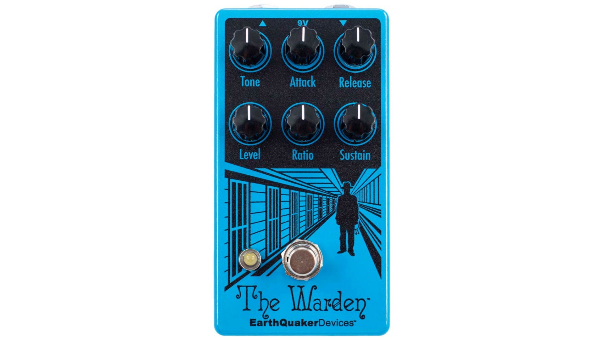 An Earthquaker Devices The Warden compressor pedal