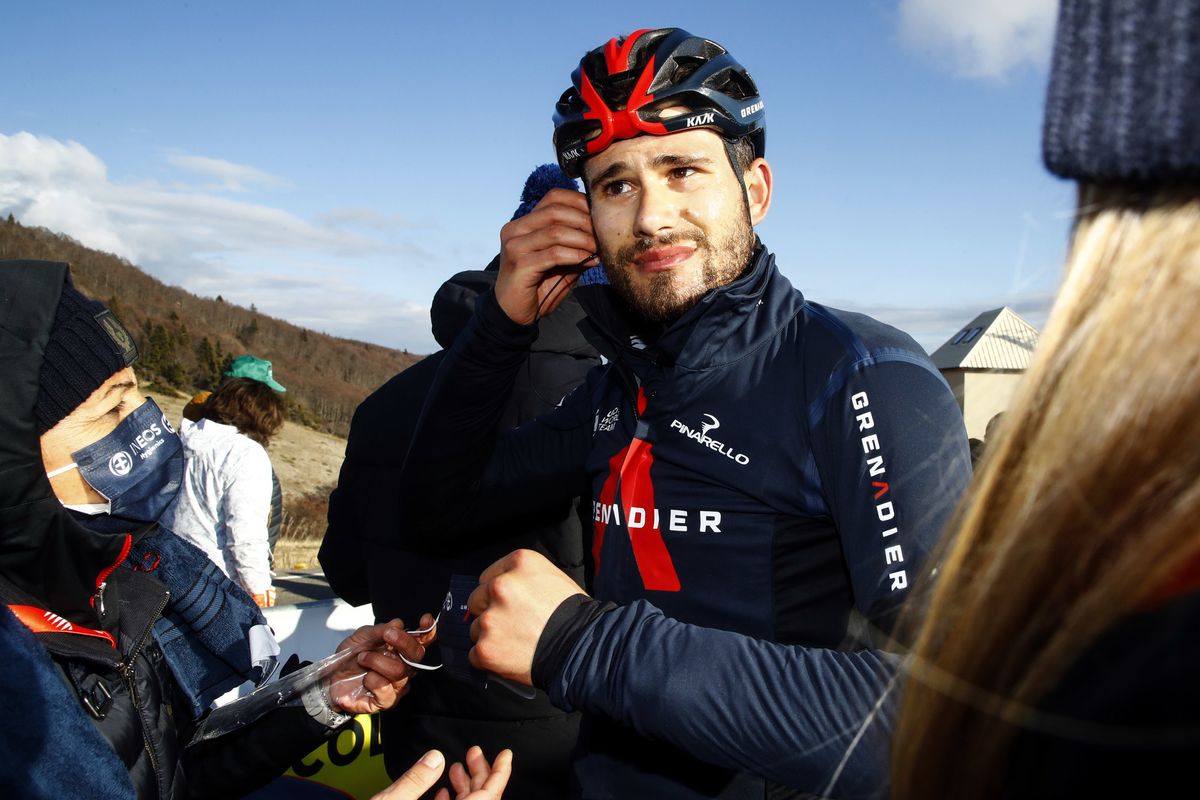 Tour de la Provence 2022 7th Edition 3rd stage Manosque Montagne de Lure 1661 km 13022022 Filippo Ganna ITA INEOS Grenadiers photo Roberto BettiniSprintCyclingAgency2022