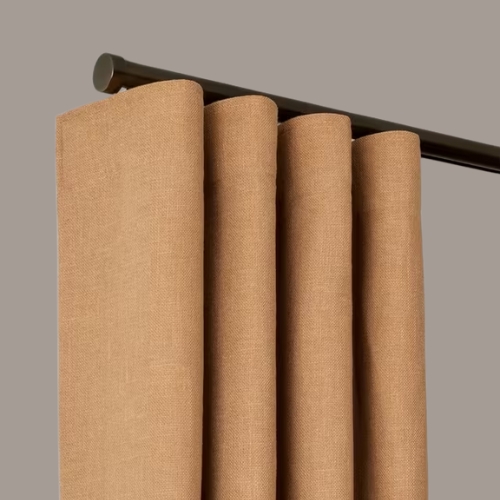 John Lewis, Select Curl Gliding Curtain Pole With Stud Finial, Ceiling Fix, Dia.30mm