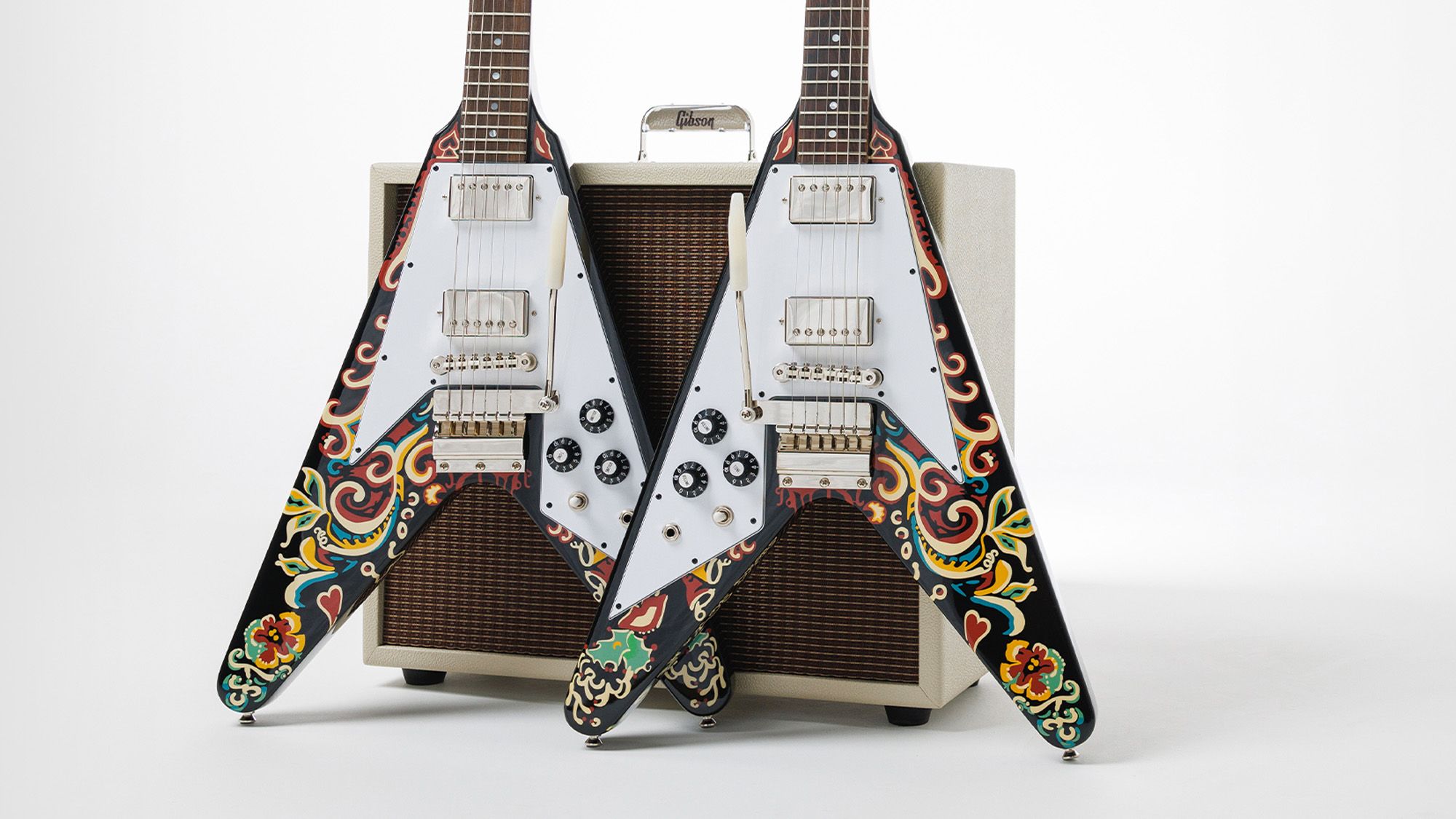Epiphone Prophecy FlyingV 自作レリック・ゴールドトップ Epiphone