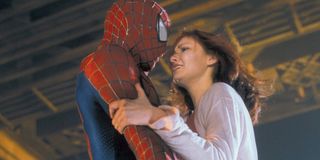 Tobey Maguire and Kirsten Dunst in Spider-Man
