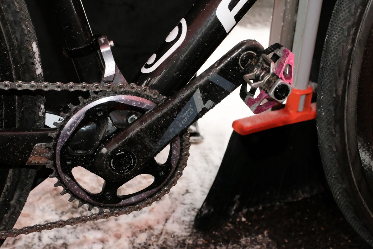 Miller's SRAM Force 1 crankset