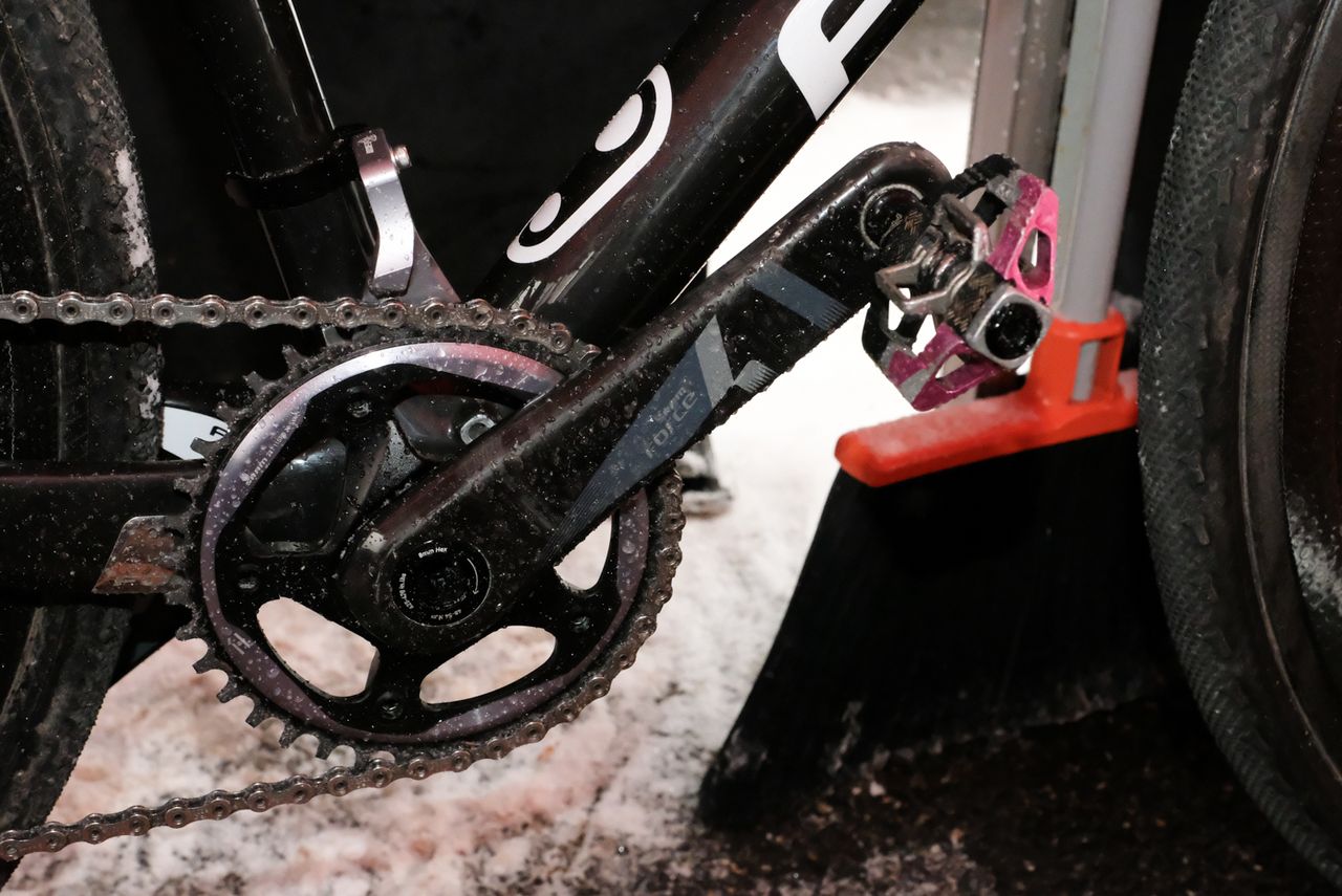 Miller's SRAM Force 1 crankset