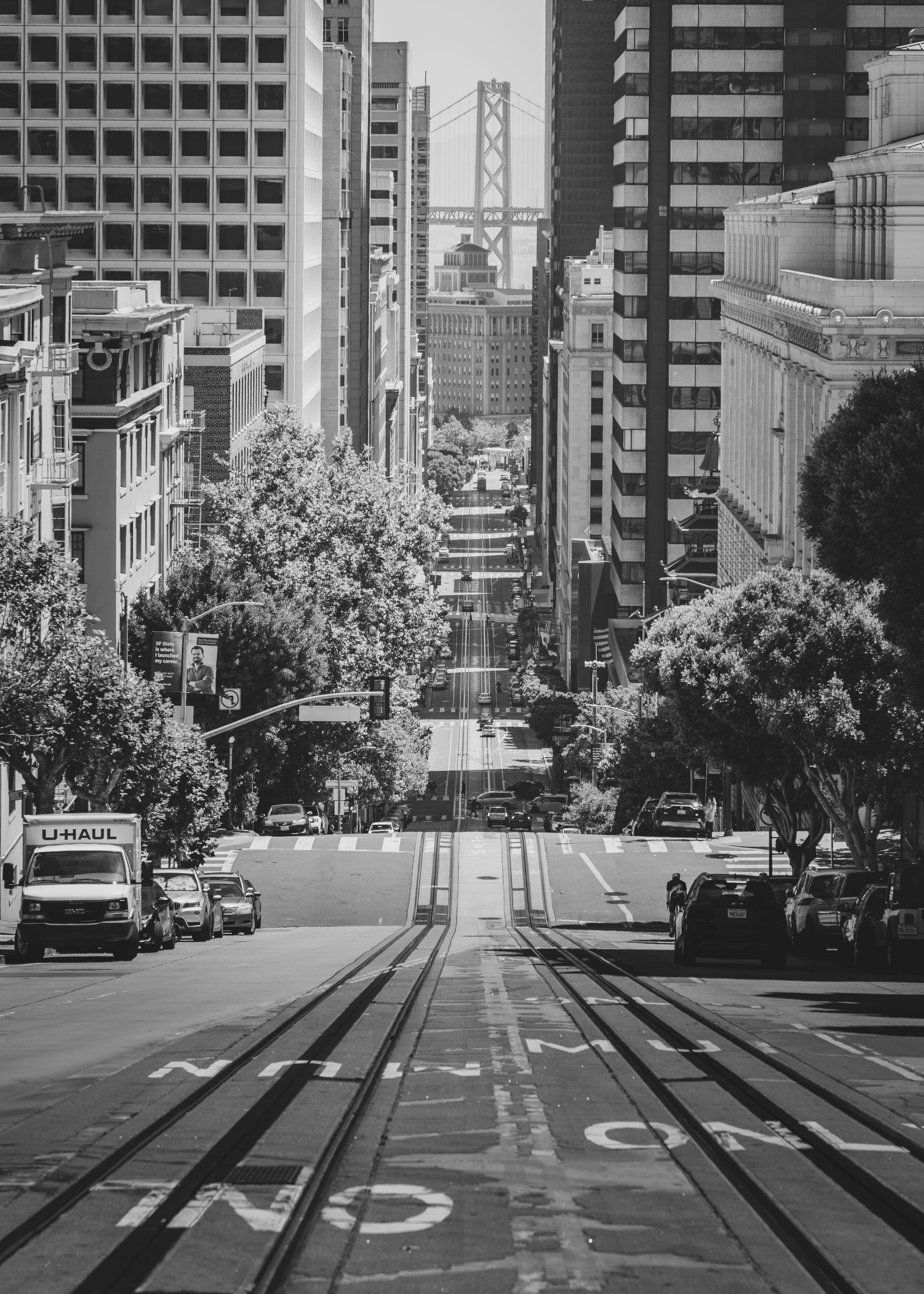 "I had used to have an arty black & white framed poster like these photos of the famous steep streets of San Francisco. That's probably why I enjoyed taking so many photos there!"