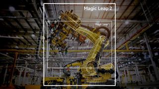 Magic Leap 2 field-of-view