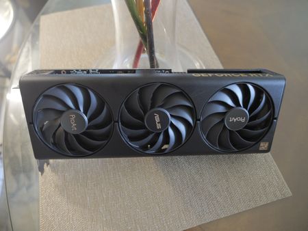 An ASUS ProArt RTX 4070 Ti Super graphics card