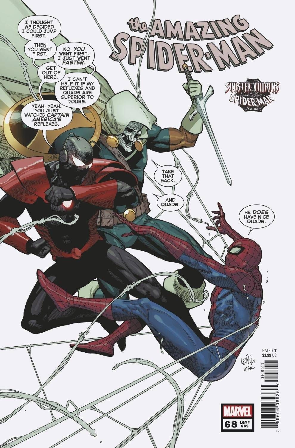 Wednesday, June 9 Spider-Man Villains variant cover