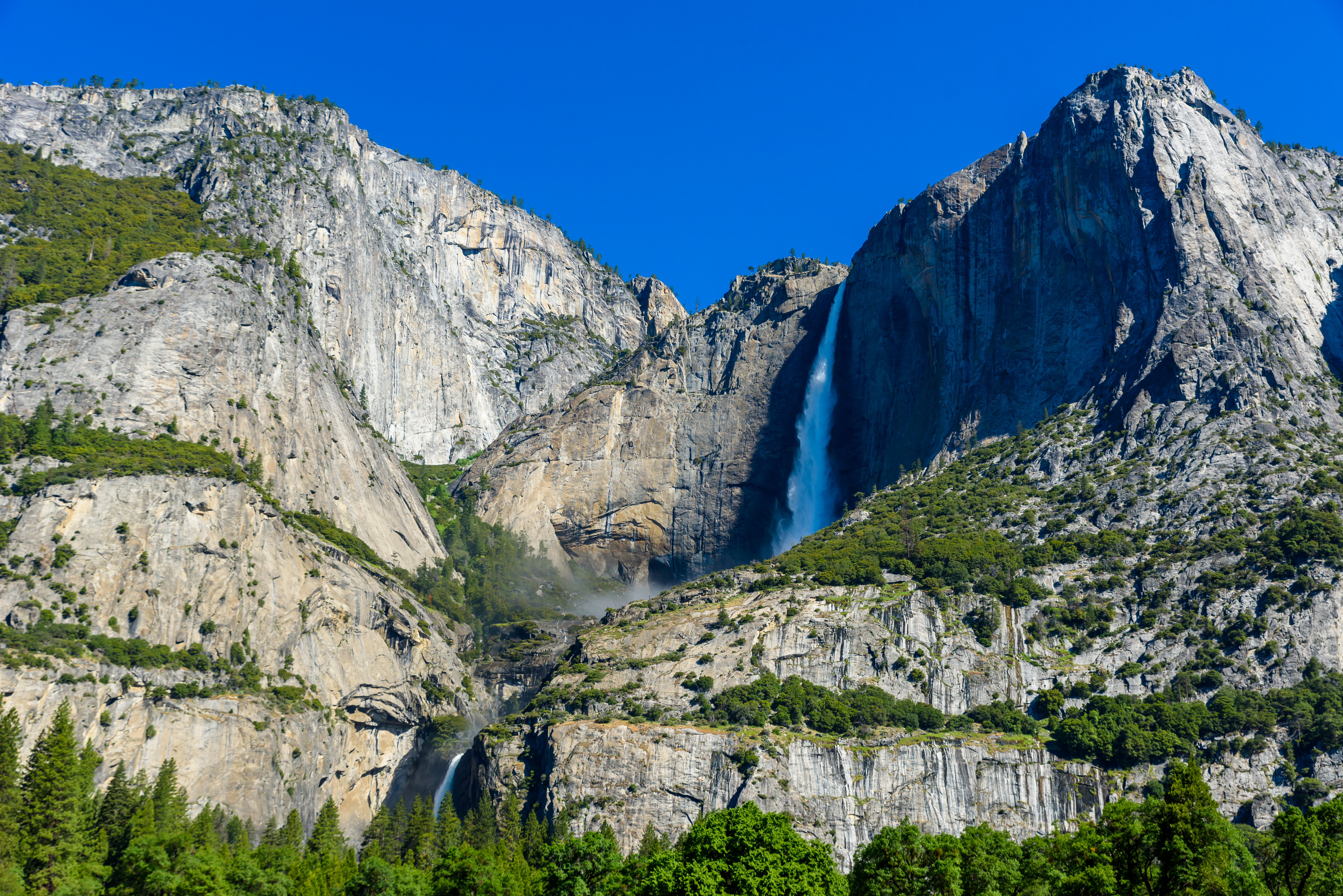 Upper and Lower Yosemite Falls