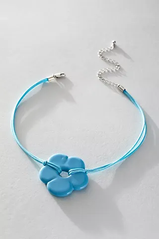 Baby Flower Cord Choker