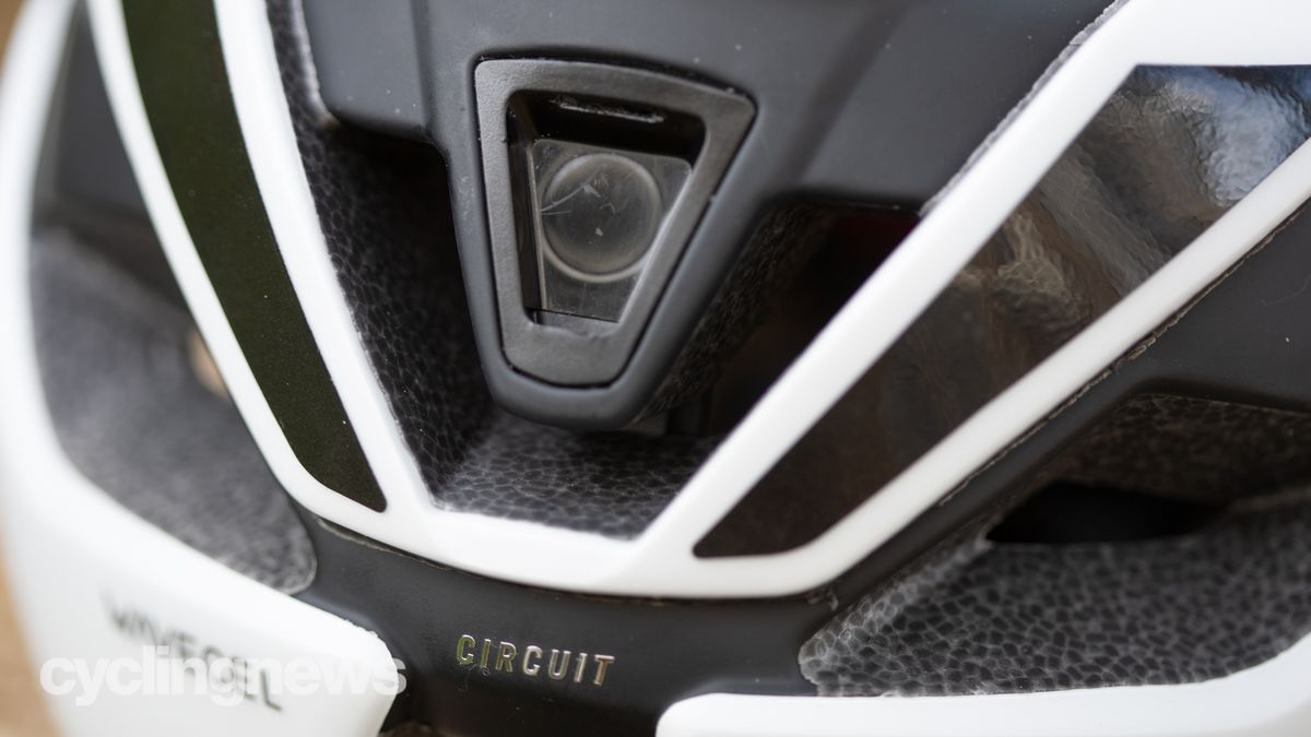 Bontrager Circuit WaveCel Helmet detail of rear accessory mount