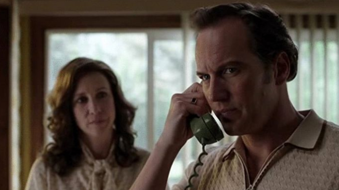 Vera Farmiga and Patrick Wilson in The Conjuring: The Devil Made Me Do It