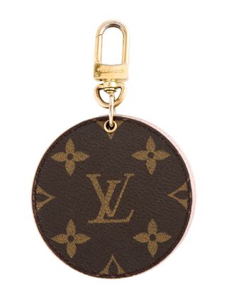 Louis Vuitton, Monogram Mirror Key Holder and Bag Charm