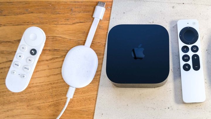 Chromecast with Google TV vs Apple TV 4K 