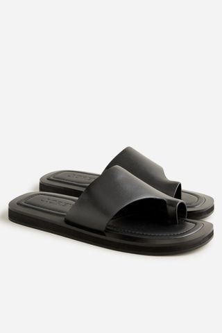 J.Crew Toe-Ring Slide Sandals