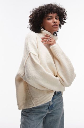 Oversize Turtleneck Sweater